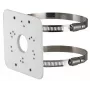 Supporto per palo Dahua PFA152-E, lega di alluminio, bianco, per pali Ø80–150 mm