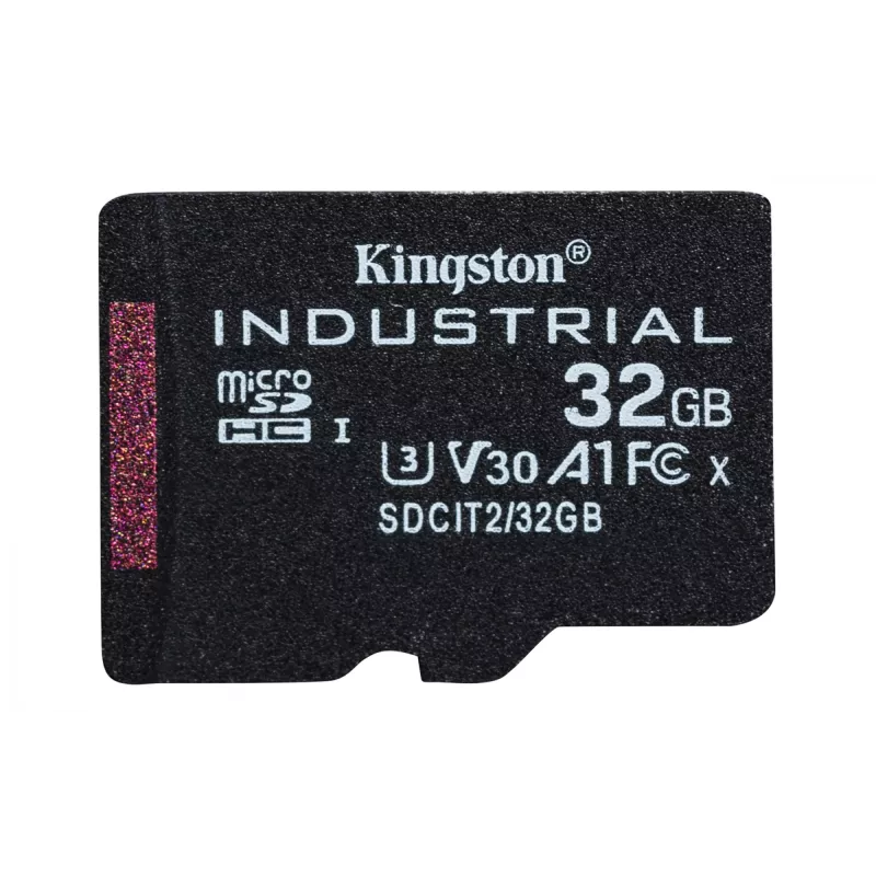Kingston Technology 32GB microSDHC Industrial C10 A1 pSLC scheda + adattatore SD