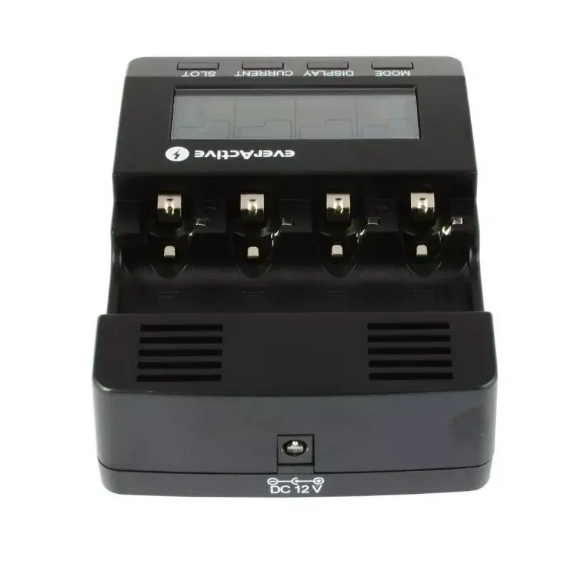 everActive NC-3000 caricabatterie a microprocessore per batterie AA/AAA/C/D