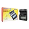 everActive NC-3000 caricabatterie a microprocessore per batterie AA/AAA/C/D