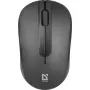 Mouse ottico wireless DEFENDER HIT MM-495 RF, ambidestro, 1600 DPI, ricevitore USB RF, nero