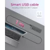 ICY BOX IB-HUB1701-C3 USB 3.2 Gen 1 (3.1 Gen 1) Type-B 5000 Mbit/s antracite
