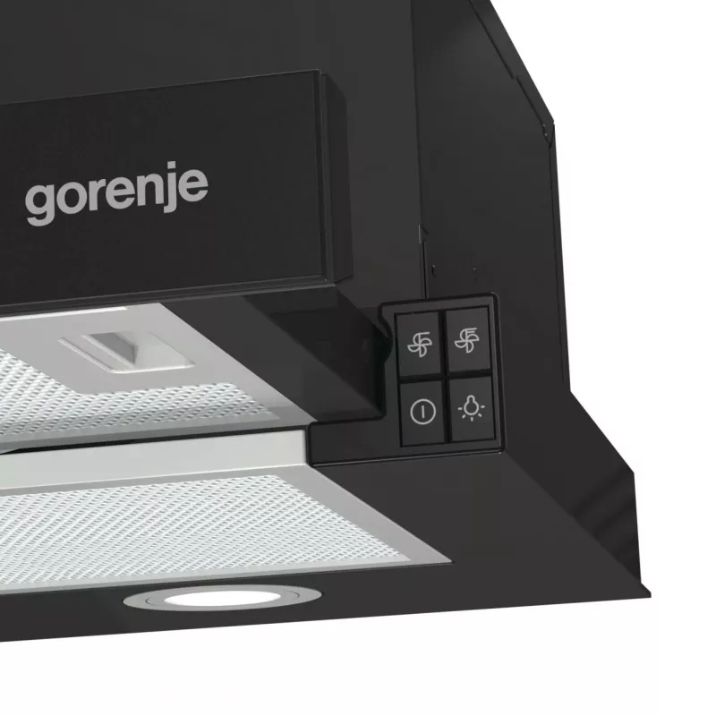 Gorenje TH62E4BG semi-integrata (estraibile) nero 450 m³/h