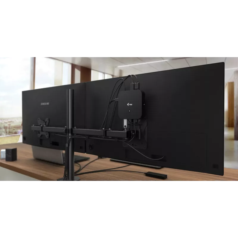 i-tec docking station USB-C HDMI DP con Power Delivery 100 W + caricabatterie universale 100 W