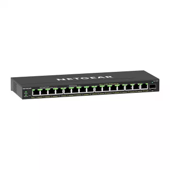 NETGEAR GS316EP-100PES switch di rete Managed Gigabit Ethernet (10/100/1000) Power over Ethernet (PoE) nero