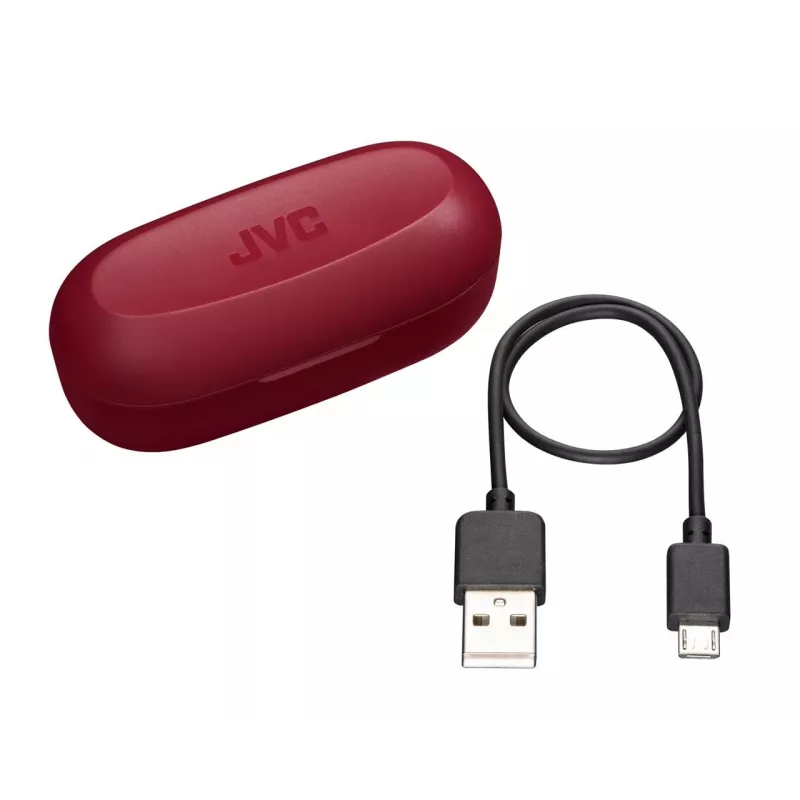 JVC HA-A8T-R cuffie True Wireless Stereo (TWS) in-ear musica Bluetooth rosso