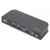 Switch KVM DIGITUS, 2x1 DP, uscita DP/HDMI, USB 4Kx2K@60Hz