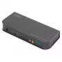 Switch KVM DIGITUS, 2x1 DP, uscita DP/HDMI, USB 4Kx2K@60Hz