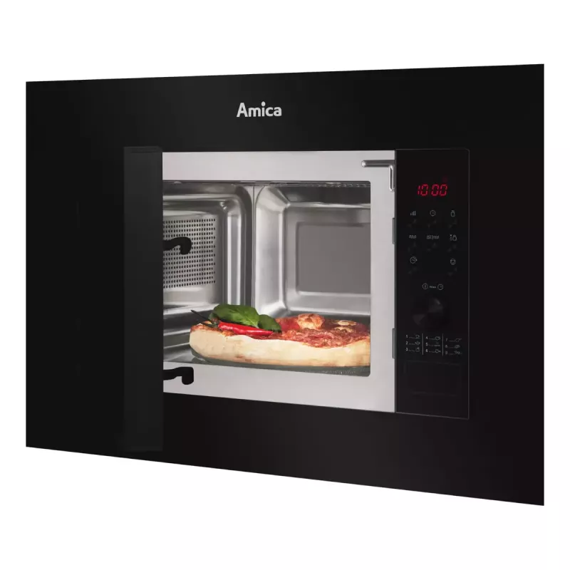 Microonde da incasso Amica AMGB20E2GB, 800 W, 20 L