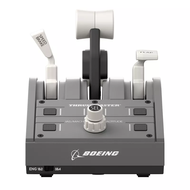 Thrustmaster TCA Quadrant Boeing Edition grigio USB joystick PC, Xbox, Xbox One X, Xbox Series S