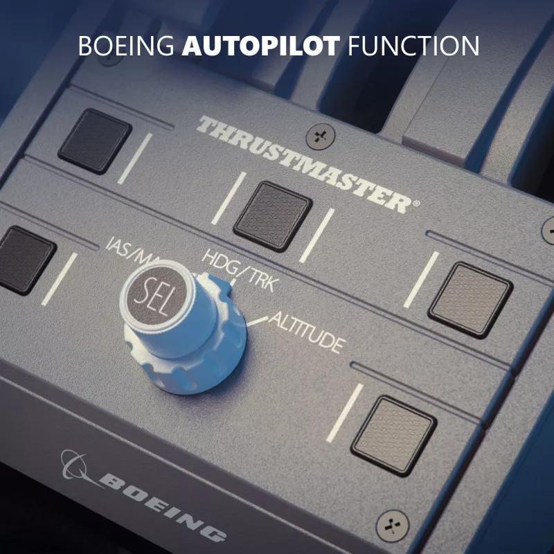 Thrustmaster TCA Quadrant Boeing Edition grigio USB joystick PC, Xbox, Xbox One X, Xbox Series S