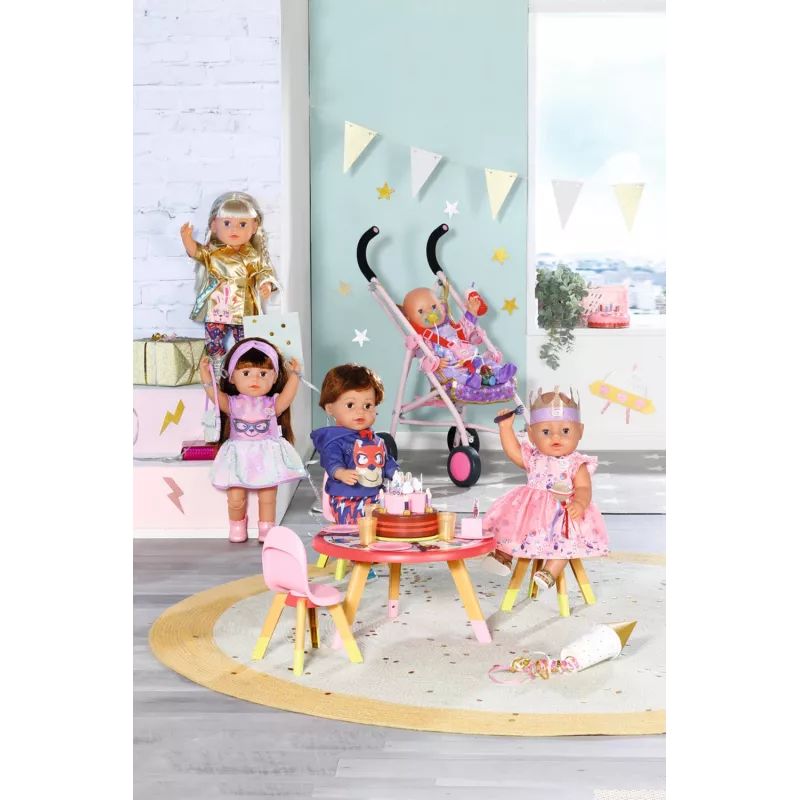 BABY born Happy Birthday Deluxe Buggy passeggino per bambole