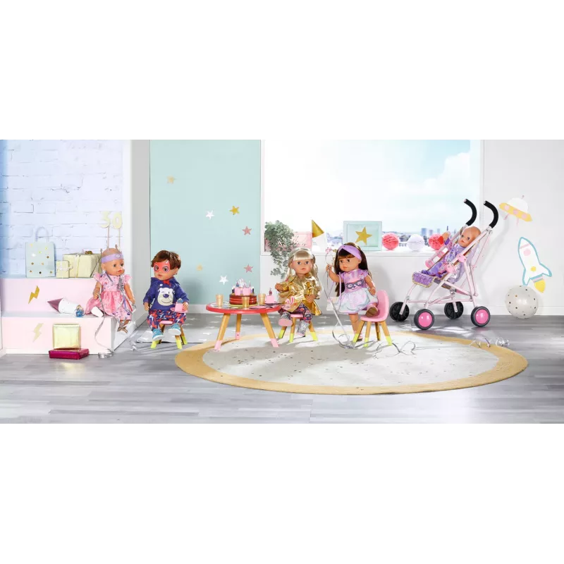 BABY born Happy Birthday Deluxe Buggy passeggino per bambole