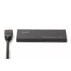 Splitter HDMI Ultra Slim DIGITUS, 1x4, 4K/60Hz HDR, HDCP 2.2, 18 Gbps, alimentato Micro USB