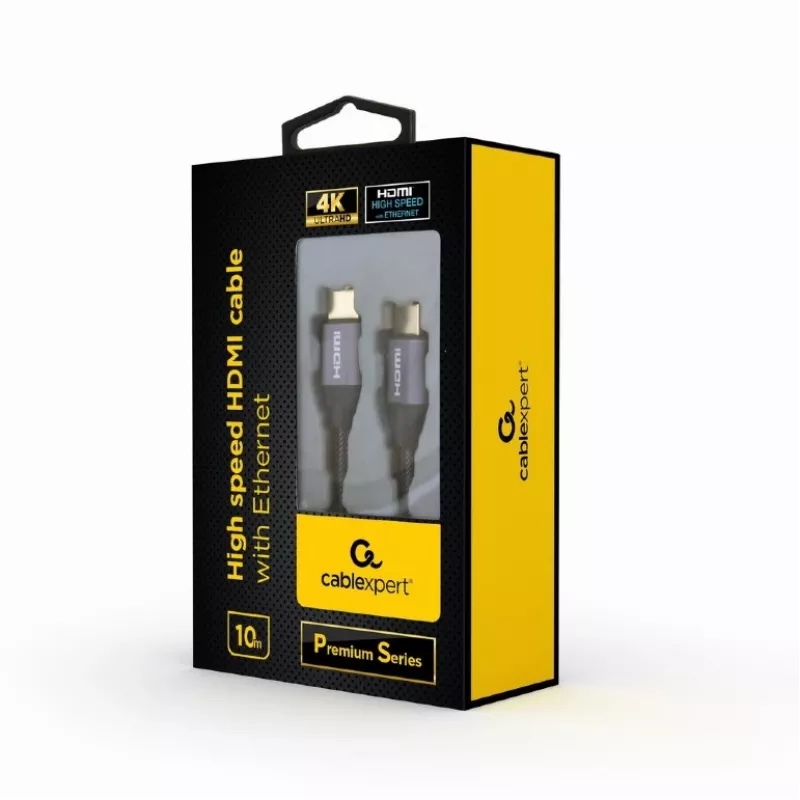 Cavo HDMI High Speed con Ethernet GEMBIRD - serie Premium, 10m