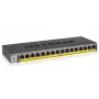 Switch NETGEAR GS116LP Unmanaged Gigabit Ethernet (10/100/1000) Power over Ethernet (PoE) nero