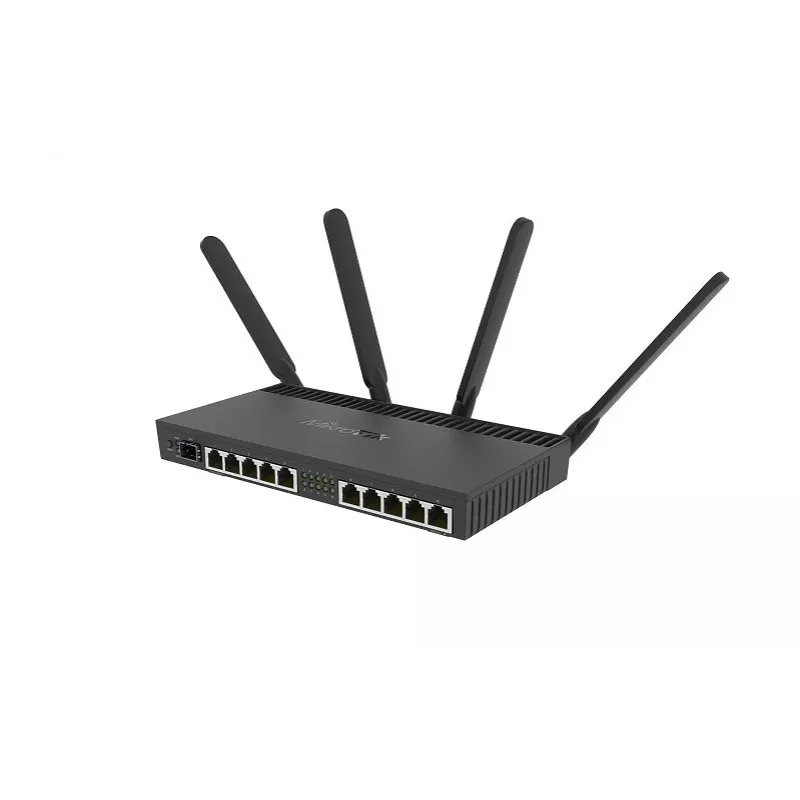 MIKROTIK router wireless - Rb4011igs+5hacq2hnd-in Gigabit Ethernet dual-band (2.4 GHz / 5 GHz) nero