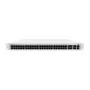 Switch L3 gestito MikroTik CRS354-48P-4S+2Q+RM — 48× Gigabit RJ-45, 4× SFP+, 2× QSFP+, 48 porte PoE