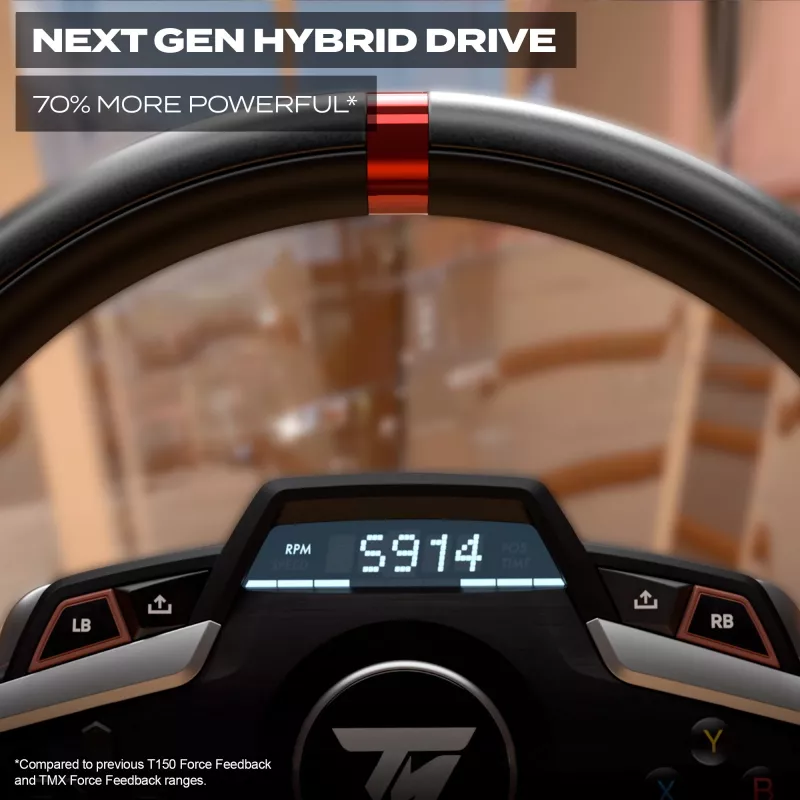 Thrustmaster T248X volante da corsa con pedali, Xbox/PC, nero