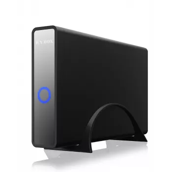 ICY BOX IB-382H-C31 Case per HDD/SSD nero 2,5/3,5