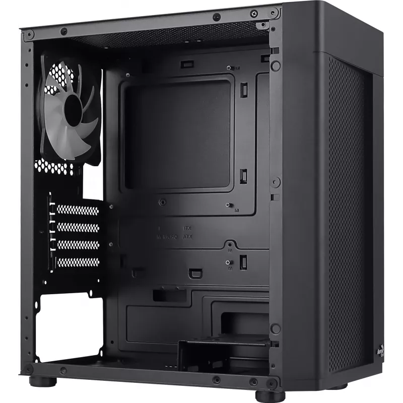 Aerocool HEXFORMBKV2 Case PC Micro ATX 3 ventole FRGB nero