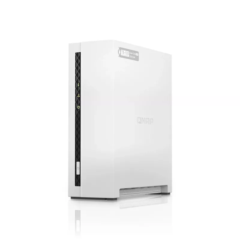 QNAP TS-133 NAS/Storage Server Tower Cortex-A55 2 GB DDR4 0 TB QNAP Turbo System bianco