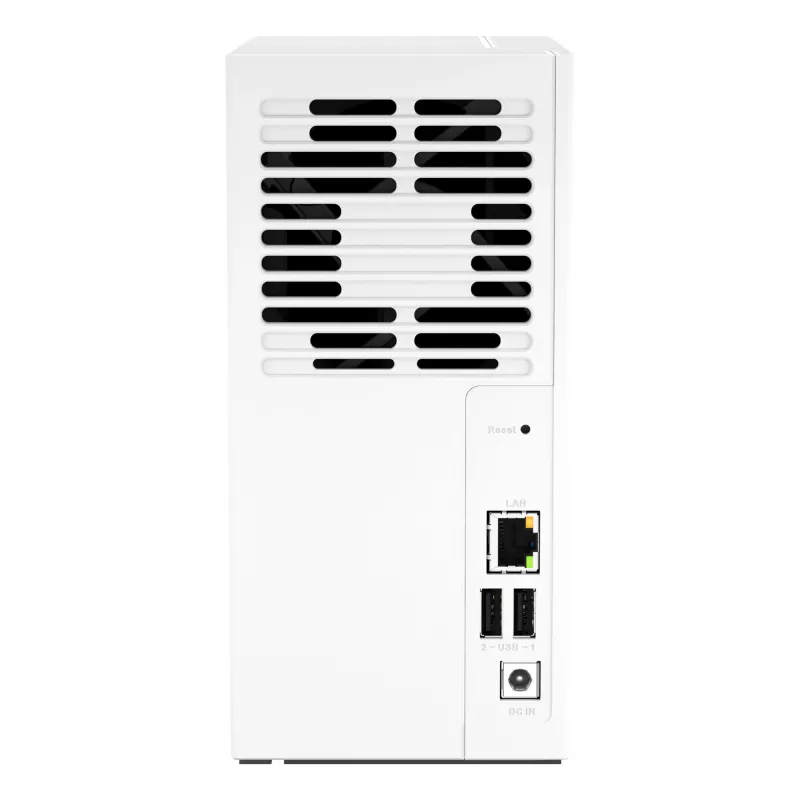 QNAP TS-233 NAS/Storage Server Tower ARM Cortex-A55 2 GB 0 TB QNAP QTS bianco