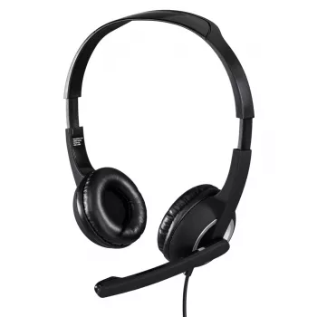 Hama Essential HS 300 Cuffie con filo con archetto chiamate/musica grigio