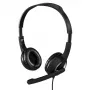 Hama Essential HS 300 Cuffie con filo con archetto chiamate/musica grigio