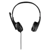 Hama Essential HS 300 Cuffie con filo con archetto chiamate/musica grigio