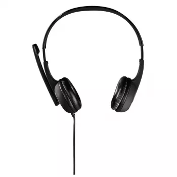 Hama Essential HS 300 Cuffie con filo con archetto chiamate/musica grigio