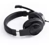 Hama HS-P350 cuffie con microfono per PC da ufficio, nere