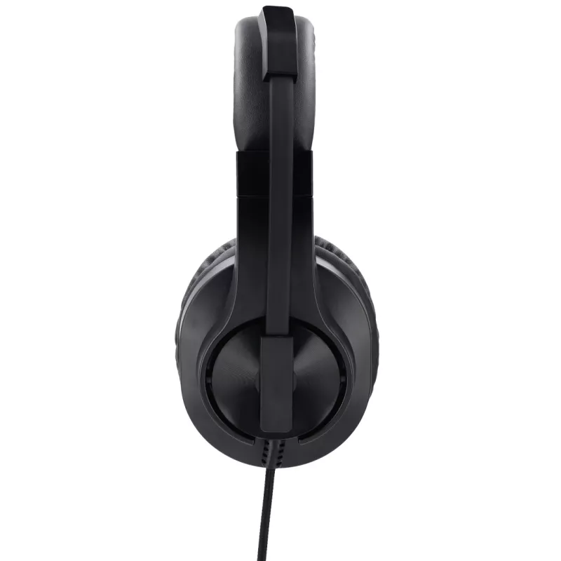 Hama HS-P350 cuffie con microfono per PC da ufficio, nere