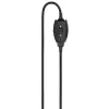 Hama HS-P350 cuffie con microfono per PC da ufficio, nere