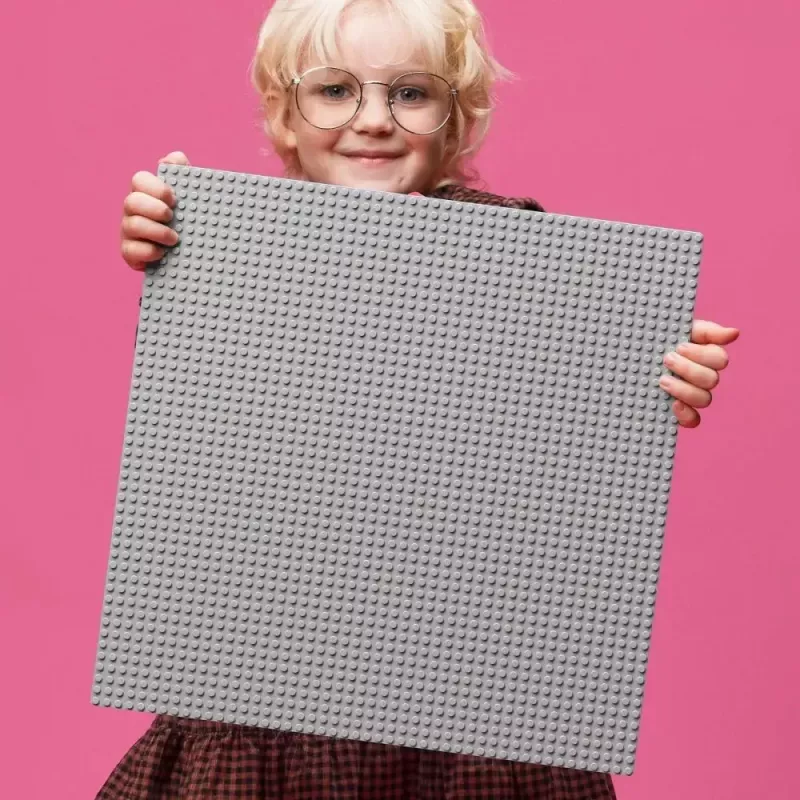 LEGO Baseplate 11024 — Classic baseplate grigia 48x48 stud (380 × 380 mm)