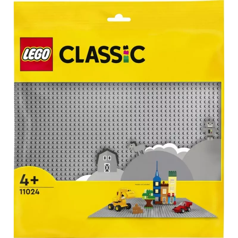 LEGO Baseplate 11024 — Classic baseplate grigia 48x48 stud (380 × 380 mm)