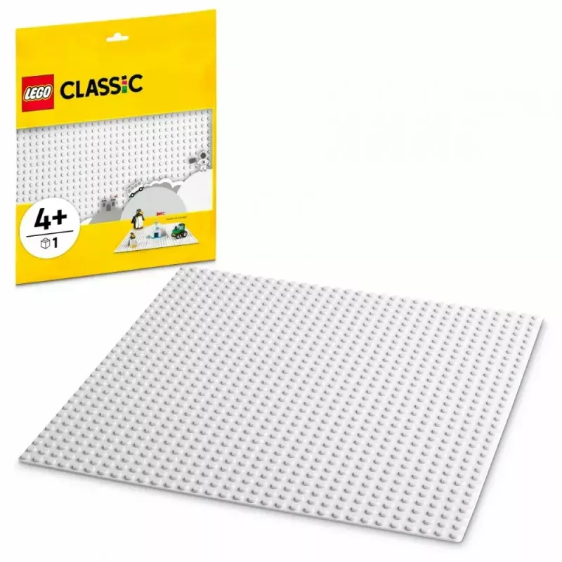 Baseplate LEGO 11026 — baseplate 32x32 stud, bianca