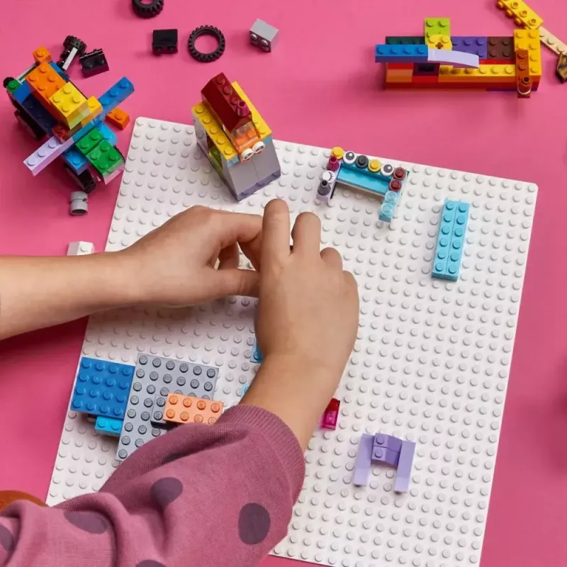Baseplate LEGO 11026 — baseplate 32x32 stud, bianca