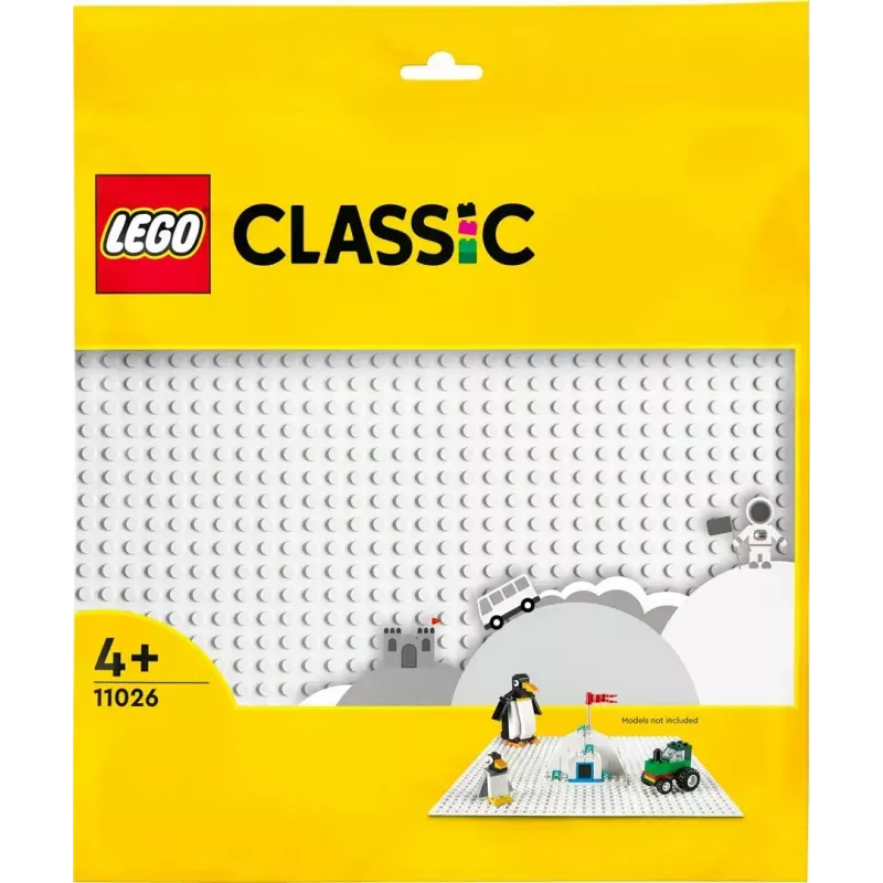 Baseplate LEGO 11026 — baseplate 32x32 stud, bianca