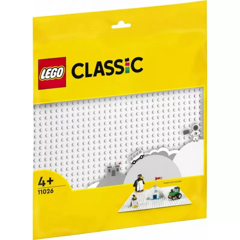 Baseplate LEGO 11026 — baseplate 32x32 stud, bianca