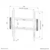 Supporto da parete per TV Neomounts WL30-550BL14 40-75 pollici - ultra piatto - montaggio semplice