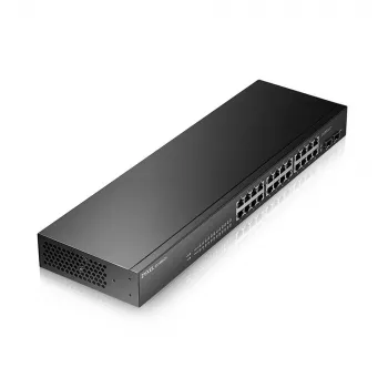 Zyxel GS-1900-24 v2 Managed L2 Gigabit Ethernet (10/100/1000) 1U nero