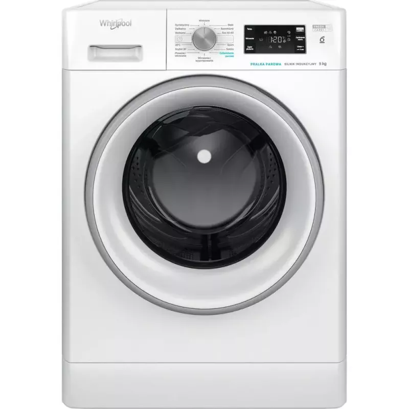 Whirlpool FFB 9258 SV PL lavatrice a libera installazione, a carica frontale, 9 kg, 1200 giri/min, bianca