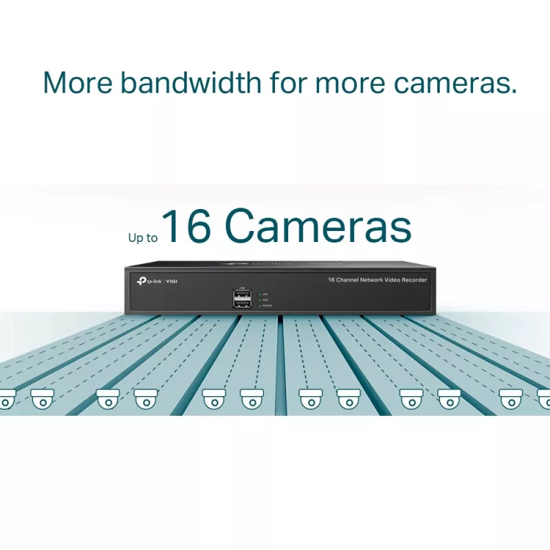 TP-Link VIGI videoregistratore di rete 16 canali