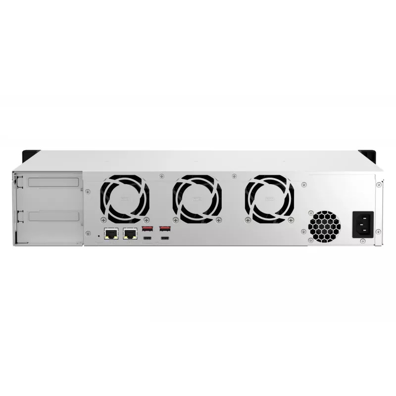QNAP TS-873AEU-4G NAS/server di storage rack (2U) Ryzen Embedded V1500B 4 GB DDR4 0 TB QuTS hero Black
