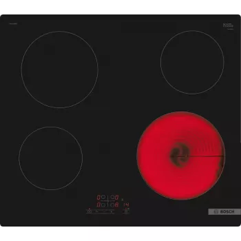 Bosch Serie 4 PKE611BB2E piano cottura nero da incasso 60 cm piano cottura in vetroceramica 0 zone