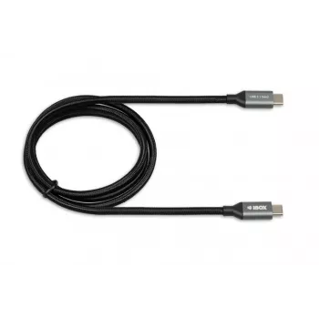 Cavo USB-C a USB-C IBOX IKUMTC31G2 USB 3.2 Gen 2, 1 m, nero