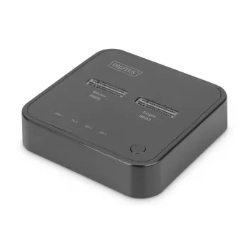 Docking station Digitus per doppio SSD M.2 NVMe USB-C con funzione di clonazione offline