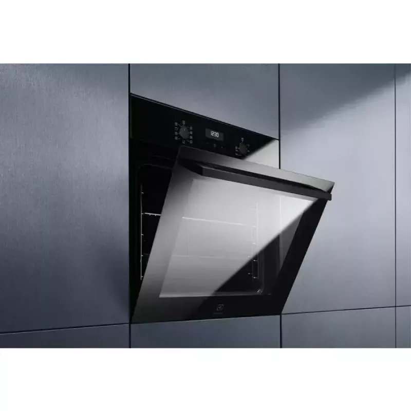 Forno elettrico da incasso Electrolux EOF5C50BZ, 65 L, pulizia catalitica, 8 programmi, classe A, nero