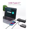 ICY BOX IB-DK2245AC cablato USB 3.2 Gen 1 (3.1 Gen 1) Type-C nero